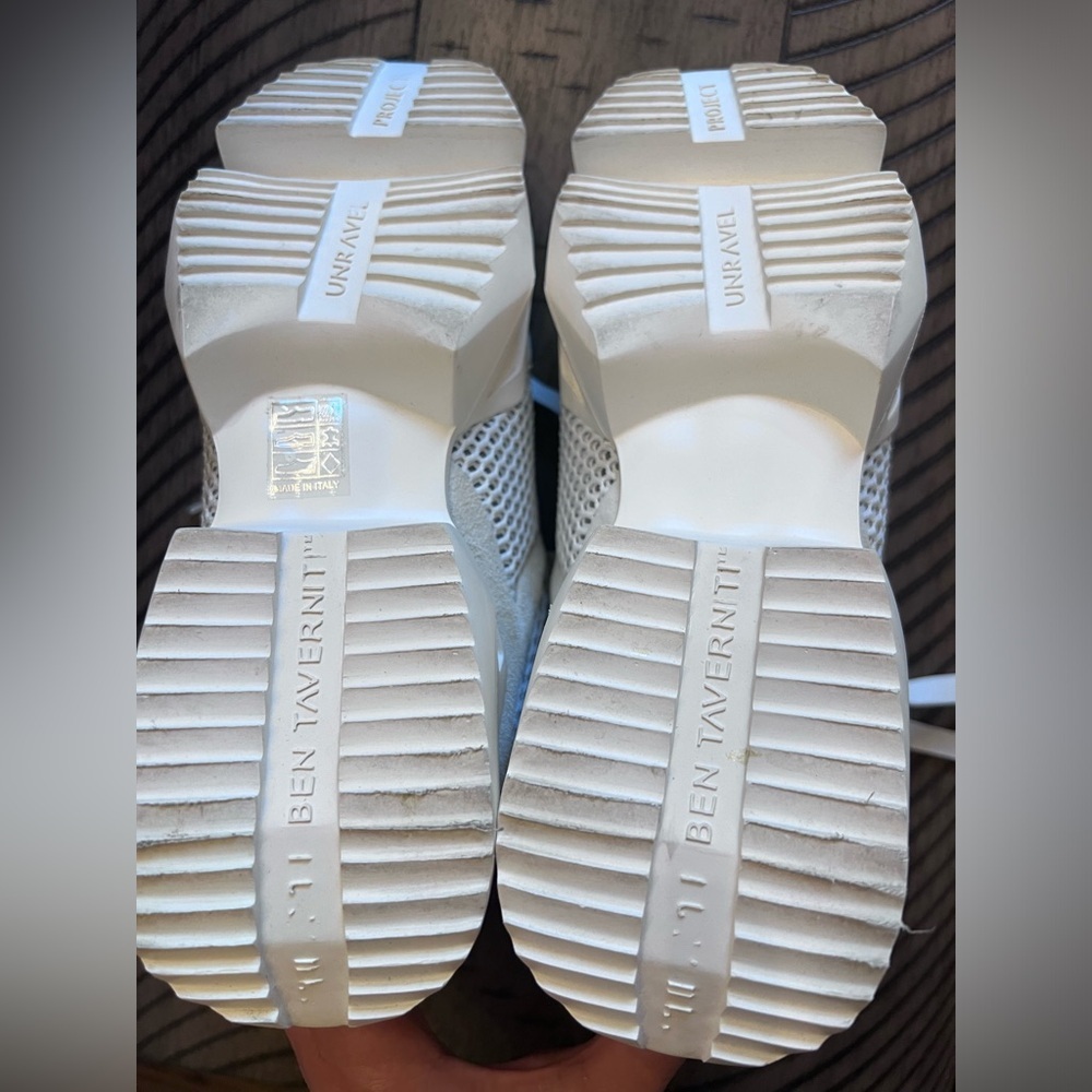 Ben Taverniti UNRAVEL PROJECT SUEDE AND MESH SNEAKERS size 38 - Picture 8 of 8